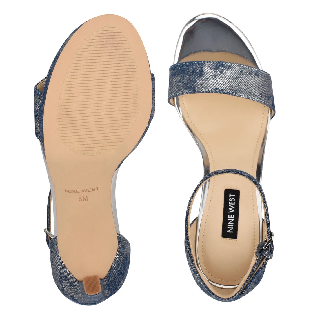 Nine West High Impact Platforms Edyn Ankle Strap Sandals 7 Nine West High Impact Platforms Edyn Ankle Strap Sandals