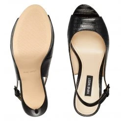 Nine West Elle Slingback Platform Sandals High Impact Platforms 7 Nine West Elle Slingback Platform Sandals High Impact Platforms