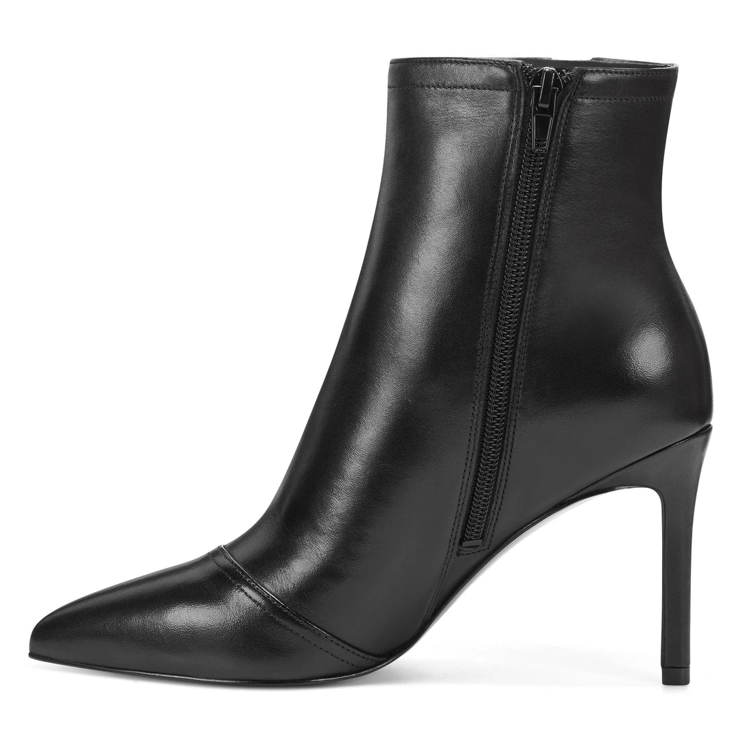 Nine West Emette Heel Booties 6 Nine West Emette Heel Booties