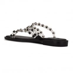 Nine West New Evan Flat Slide Sandals