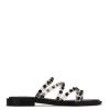 Nine West New Evan Flat Slide Sandals