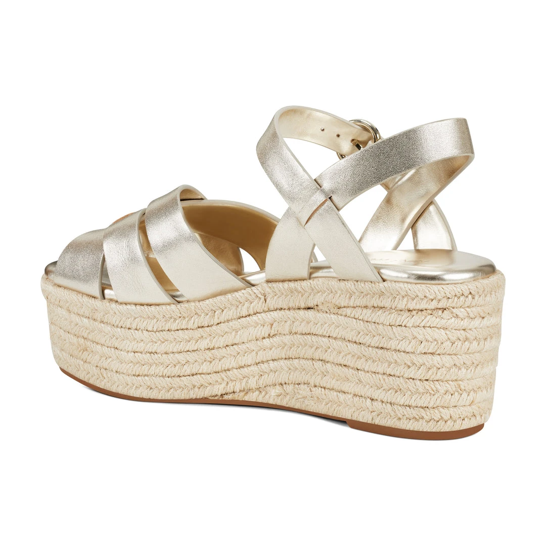 Nine West Everlie Espadrille Platform Sandals 5 Nine West Everlie Espadrille Platform Sandals