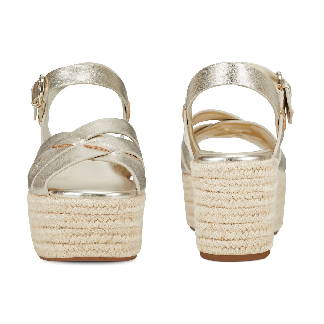 Nine West Everlie Espadrille Platform Sandals 7 Nine West Everlie Espadrille Platform Sandals
