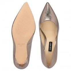 Nine West Ezra Pointy Toe Pumps Metallic Mindset