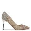 Nine West Ezra Pointy Toe Pumps Metallic Mindset