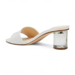 Nine West Fab Open Toe Slide Sandals Heels