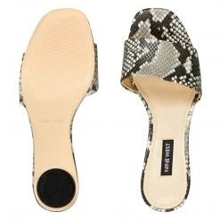 Nine West Fab Open Toe Slide Sandals