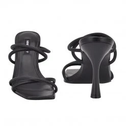Nine West Fabiola Square-Toe Slide Sandals