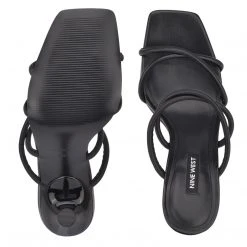 Nine West Fabiola Square-Toe Slide Sandals