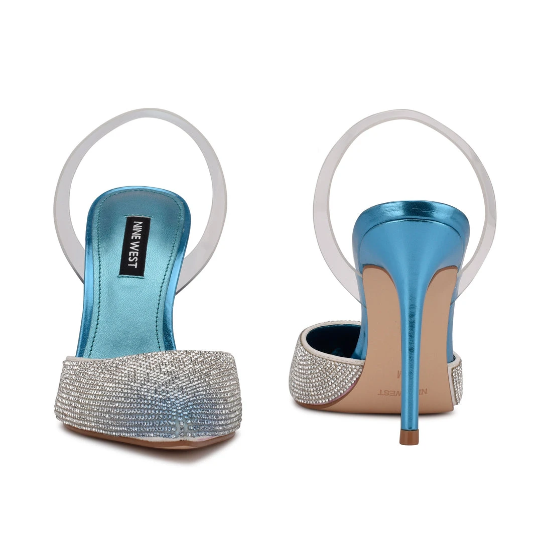 Nine West Fabry Pointy Toe Slingback Pumps The F Collection Nine West Fabry Pointy Toe Slingback Pumps The F Collection