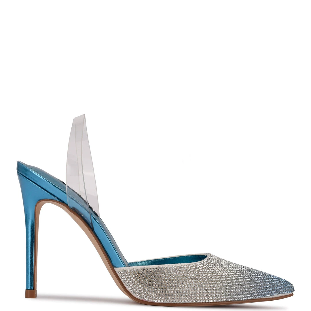 Nine West Fabry Pointy Toe Slingback Pumps The F Collection Nine West Fabry Pointy Toe Slingback Pumps The F Collection