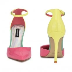 Nine West Faiz Pointy Toe Ankle Strap Pumps The F Collection