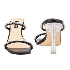 Nine West Heel Appeal Fanfav Heeled Slide Sandals