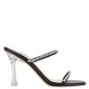 Nine West Heel Appeal Fanfav Heeled Slide Sandals 1 Nine West Heel Appeal Fanfav Heeled Slide Sandals