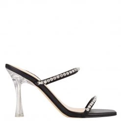 Nine West Heel Appeal Fanfav Heeled Slide Sandals