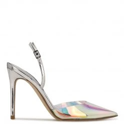 Nine West Fayes Pointy Toe Heeled Slingbacks