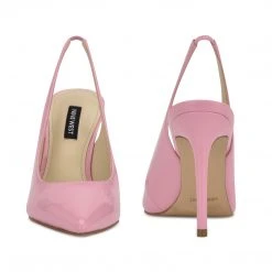 Nine West Feather Pointy Toe Slingback Pumps