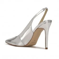 Nine West The F Collection Feather Pointy Toe Slingback Pumps