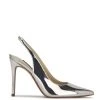 Nine West The F Collection Feather Pointy Toe Slingback Pumps