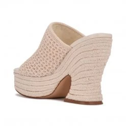 Nine West Fefee Platform Slide Sandals