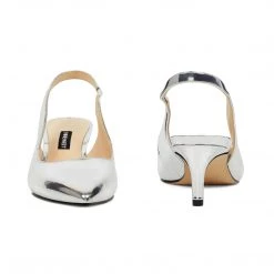 Nine West Metallic Mindset Feliks Kitten Heel Pump
