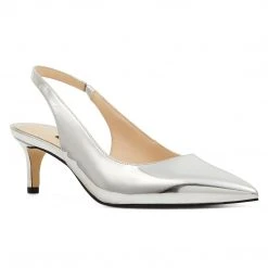 Nine West Metallic Mindset Feliks Kitten Heel Pump