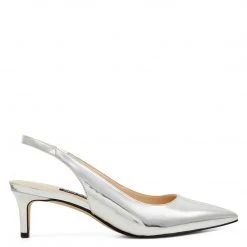 Nine West Metallic Mindset Feliks Kitten Heel Pump