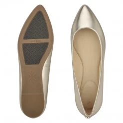 Nine West Metallic Mindset Ferdi 9x9 Pointy Toe Flats
