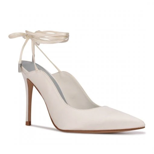 Nine West Feya Ankle Wrap Dress Pumps The F Collection