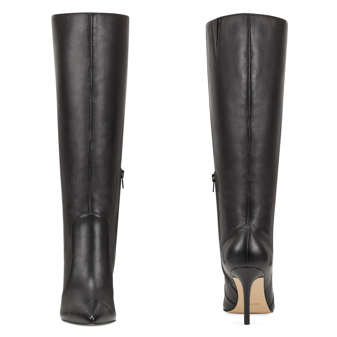 Nine West Fivera Wide Calf Pointy Toe Boot 7 Nine West Fivera Wide Calf Pointy Toe Boot