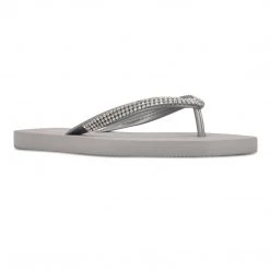 Nine West Metallic Mindset Flips Thong Sandals