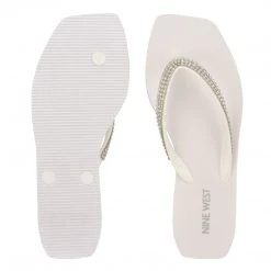 Nine West Flips Thong Sandals Fun Flats