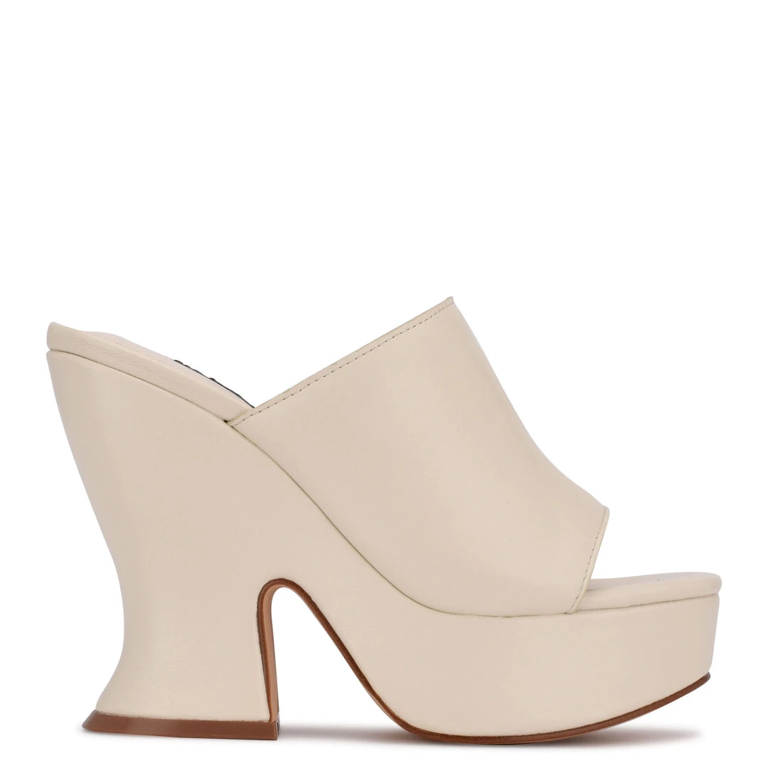 Nine West Flower Platform Slide Sandals Y2K Revival Nine West Flower Platform Slide Sandals Y2K Revival