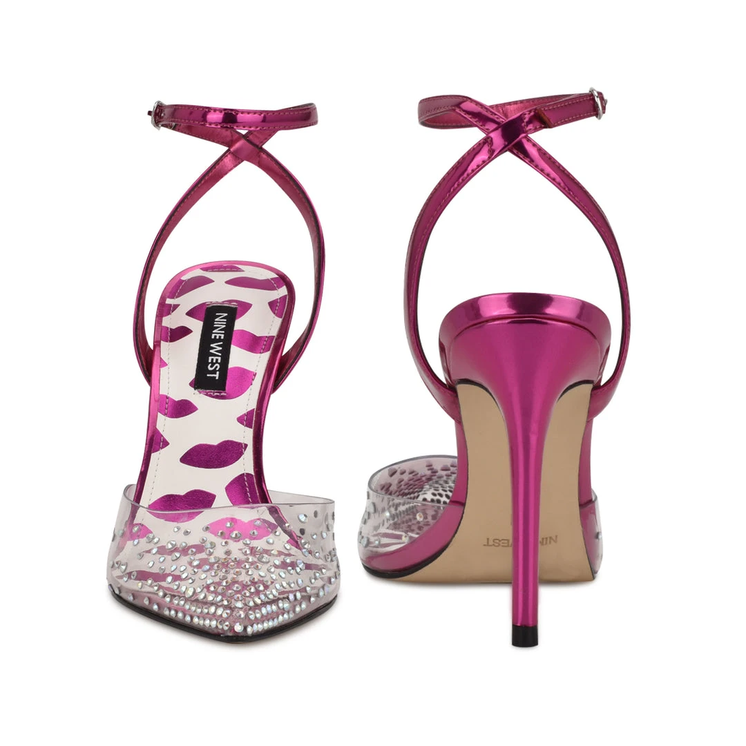 Nine West Foreva Ankle Strap Dress Pumps 6 Nine West Foreva Ankle Strap Dress Pumps