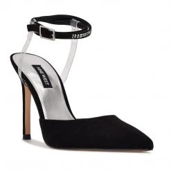 Nine West New Frant Ankle Wrap Pumps