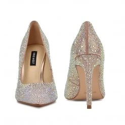 Nine West Fresh Rhinestone Pointy Toe Pumps The F Collection