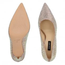 Nine West Fresh Rhinestone Pointy Toe Pumps The F Collection