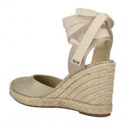 Nine West Friend Ankle Wrap Espadrille Wedge Sandals Lace It Up