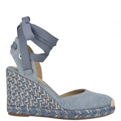 Nine West Friend Ankle Wrap Espadrille Wedge Sandals Lace It Up