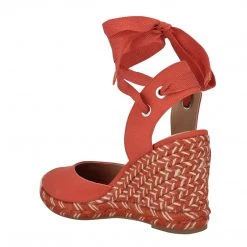 Nine West Lace It Up Friend Ankle Wrap Espadrille Wedge Sandals