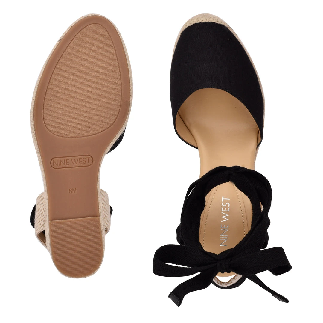 Nine West Lace It Up Friend Ankle Wrap Espadrille Wedge Sandals Nine West Lace It Up Friend Ankle Wrap Espadrille Wedge Sandals