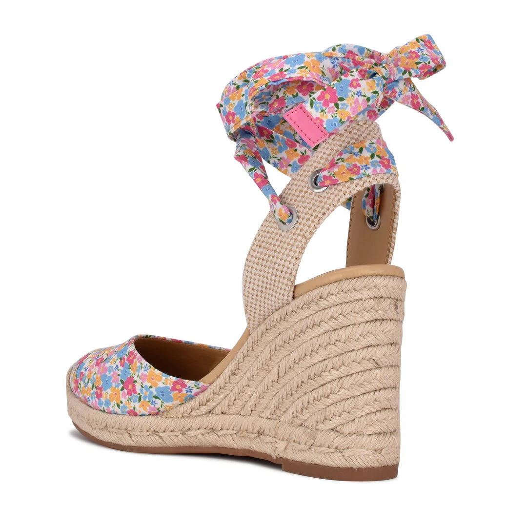 Nine West Lace It Up Friend Ankle Wrap Espadrille Wedge Sandals Nine West Lace It Up Friend Ankle Wrap Espadrille Wedge Sandals