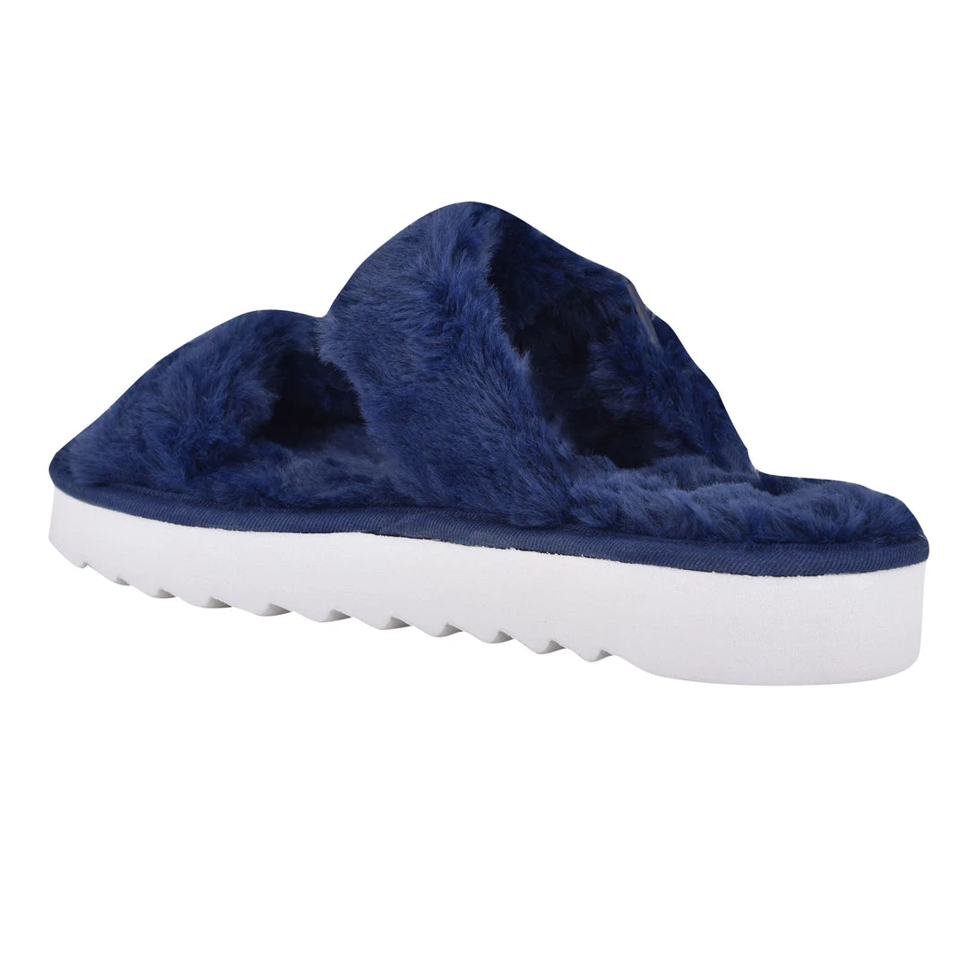 Nine West Funkie Cozy Flat Slide Sandals 5 Nine West Funkie Cozy Flat Slide Sandals