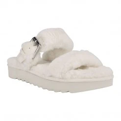 Nine West Funkie Cozy Flat Slide Sandals