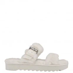 Nine West Funkie Cozy Flat Slide Sandals