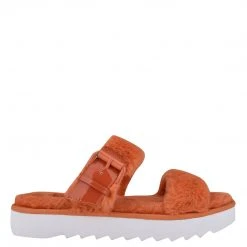 Nine West Funkie Cozy Flat Slide Sandals