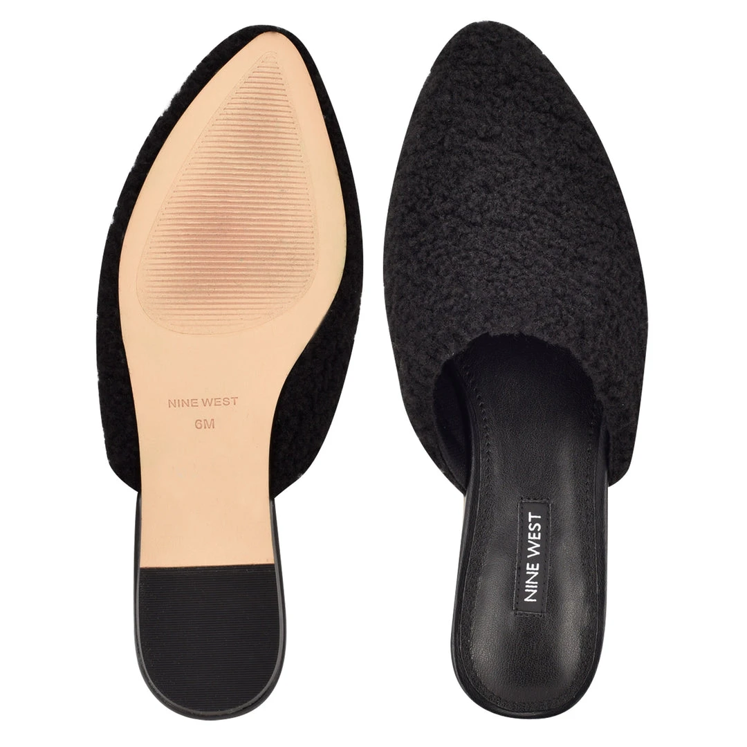 Nine West Furzy Pointy Toe Mules 7 Nine West Furzy Pointy Toe Mules