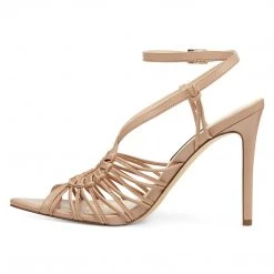 Nine West Gagnant Caged Sandals Heels 11 Nine West Gagnant Caged Sandals Heels