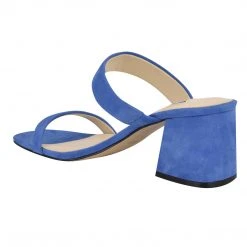 Nine West Color Pop Galvin Block Heel Slide Sandals