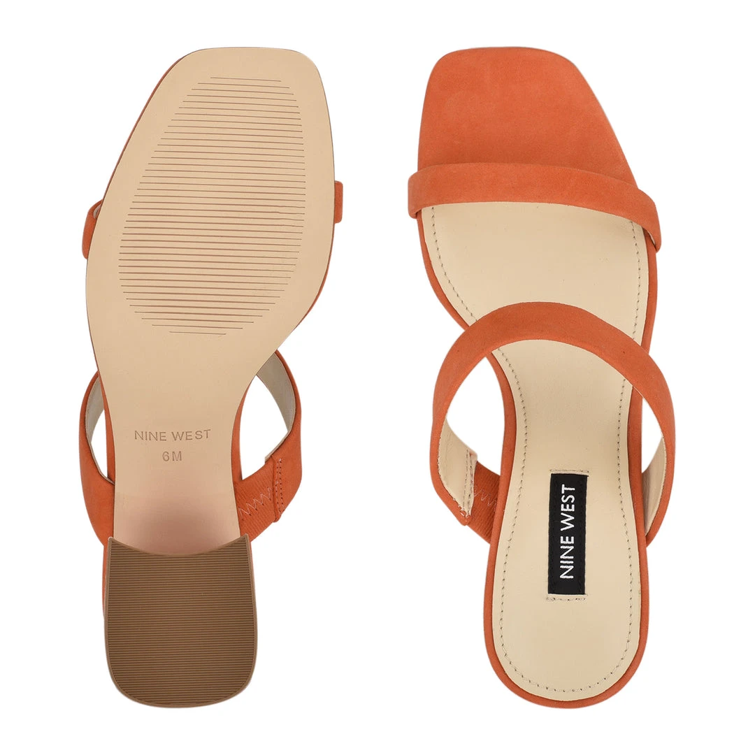 Nine West Galvin Block Heel Slide Sandals Nine West Galvin Block Heel Slide Sandals